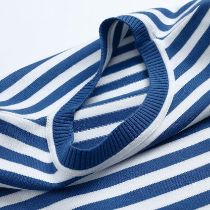 Image of Pam | Women's Striped Long Sleeve T-Shirt