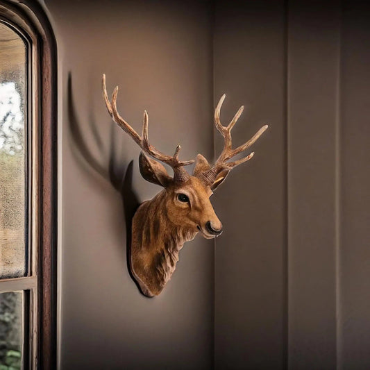 Majestic Deer Head Wall Decoration - Fashinoza