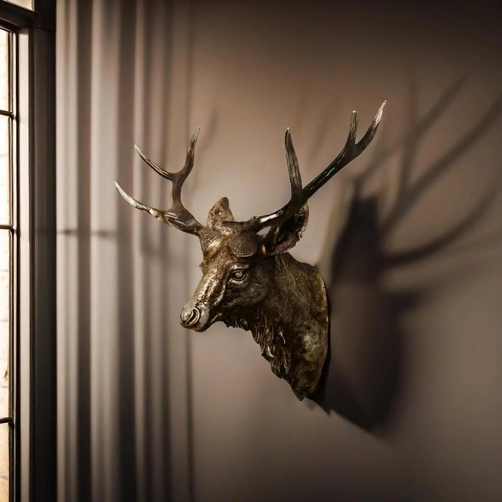 Majestic Deer Head Wall Decoration