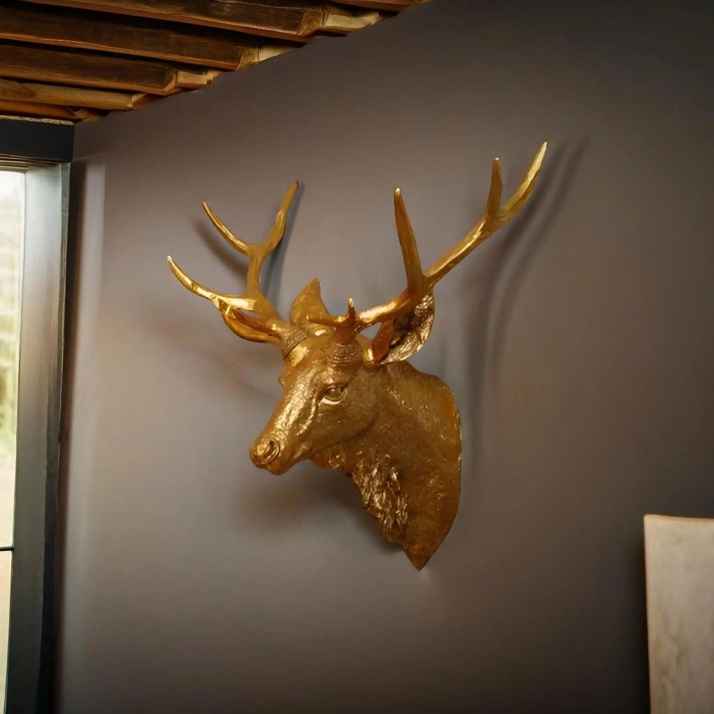 Majestic Deer Head Wall Decoration