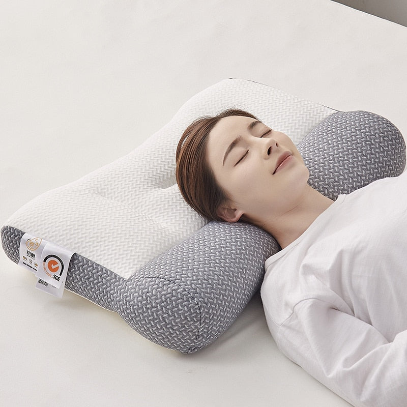 Ergonomic Sleep Pillow Contoured Support