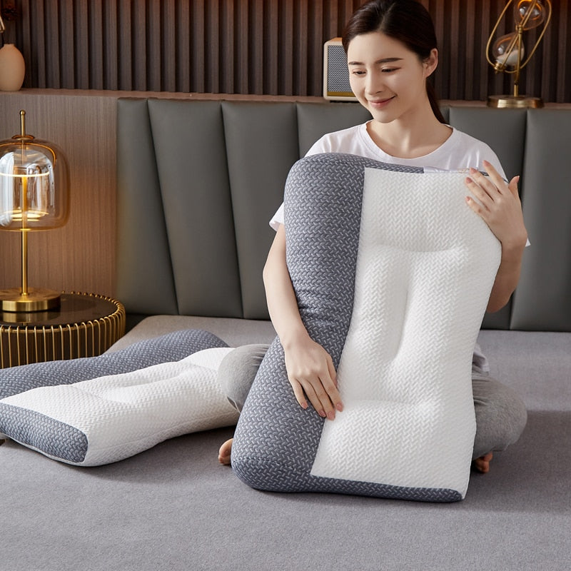 Ergonomic Sleep Pillow Contoured Support