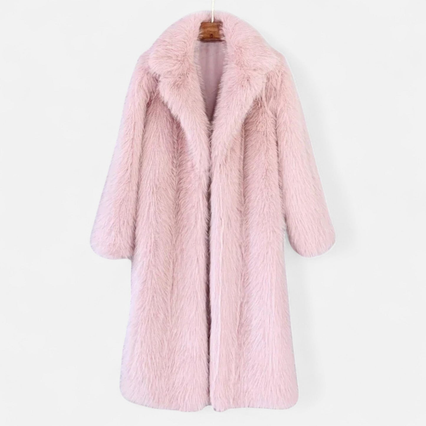 Caroline| Women's Cozy Long Fur Coat for Winter