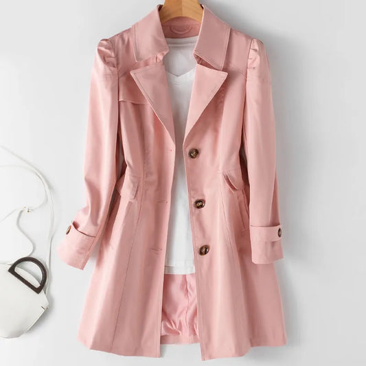 Women's Trench Coat - 
Fashinoza