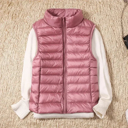Women's Windproof Body Warmer Zip Up