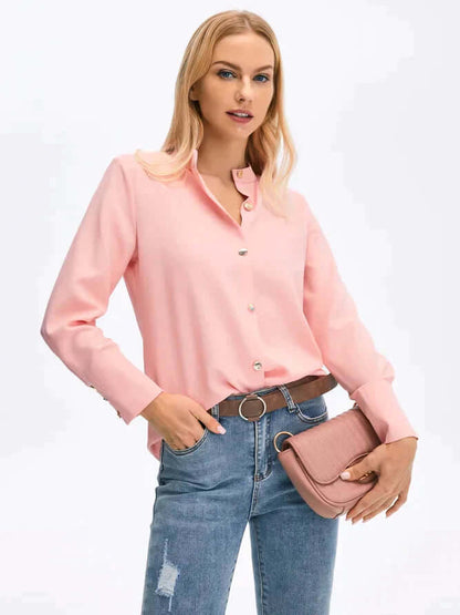 Jessica | Women Spring Button Front Blouse