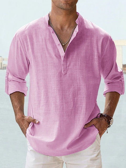 Men's Casual Shirt Relaxed Fit Breathable
