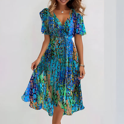 Elowira | Women’s Elegant Floral Summer Dress