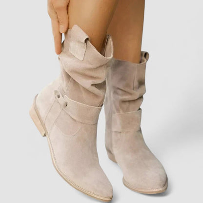 Women's Mid Calf Boots Ankle Silhouette