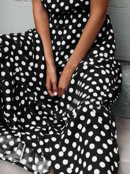 Ruby Polka Dot Dress