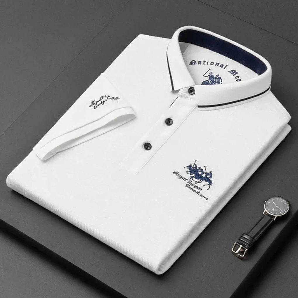 Men's Polo Shirt Casual Cotton - Fashinoza