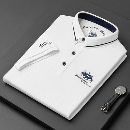 Men's Polo Shirt Casual Cotton - Fashinoza
