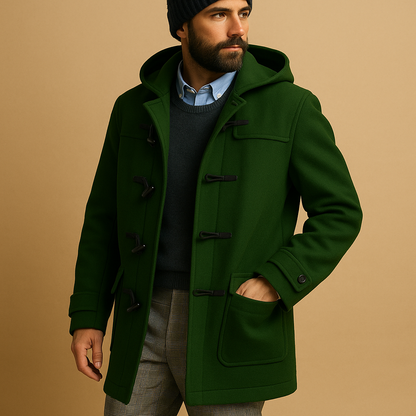 Men's Long Winter Coat - 
Fashinoza