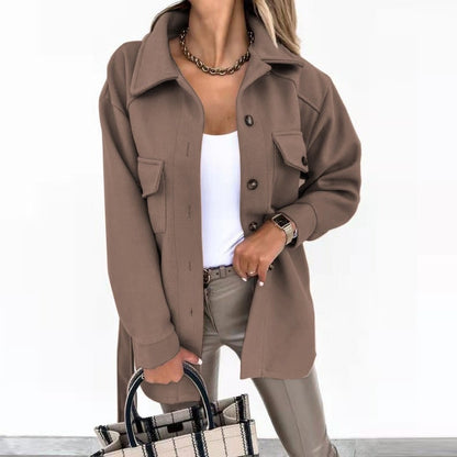 Shirt Jacket Cotton Casual Wear