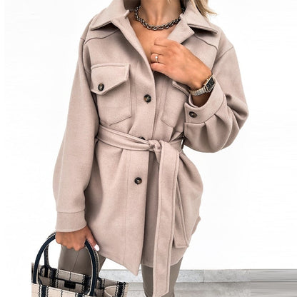 Shirt Jacket Cotton Casual Wear