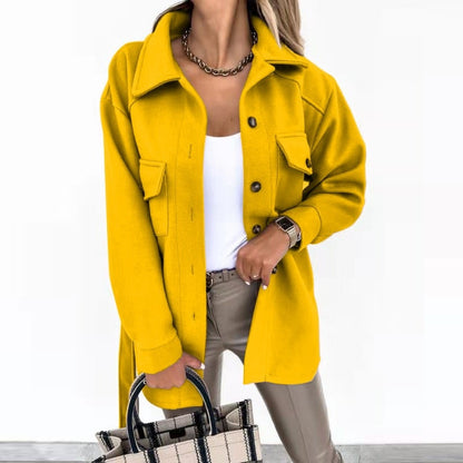 Shirt Jacket Cotton Casual Wear