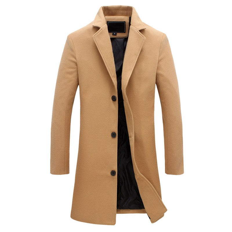 Gabriel | Men’s Winter Trench Coat for Cold Weather