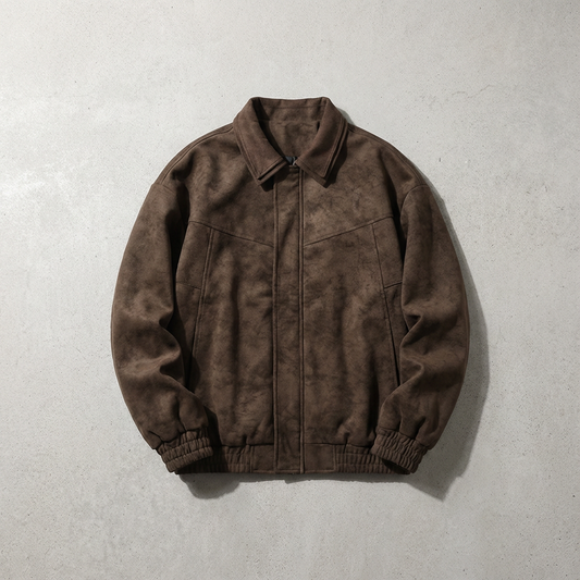 Men's Leather Jacket - 
Fashinoza