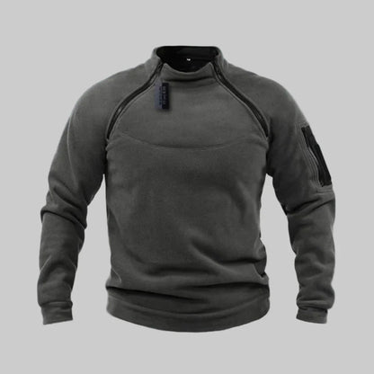 Men's Fleece Pullover Jacket Outdoor Layer - Fashinoza