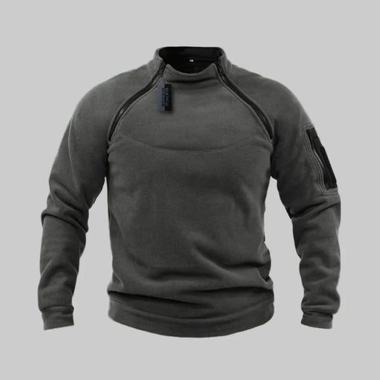 Men's Fleece Pullover Jacket Outdoor Layer - Fashinoza