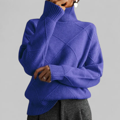 Audrey | Women’s Winter Turtleneck Long Sleeve Sweater
