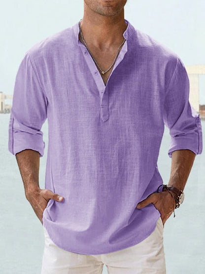 Men's Casual Shirt Relaxed Fit Breathable