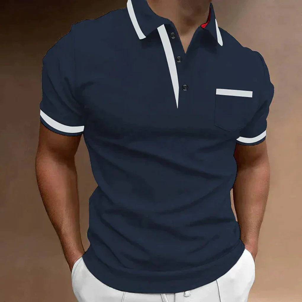 Men's Polo Shirt Classic Cotton Casual Wear