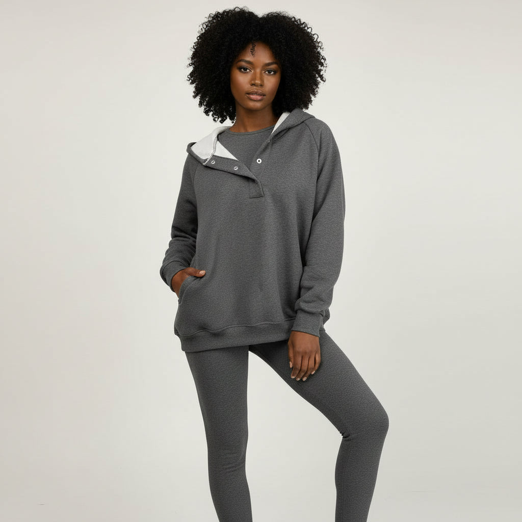 Ava | Women's Hooded Sweatshirt Set