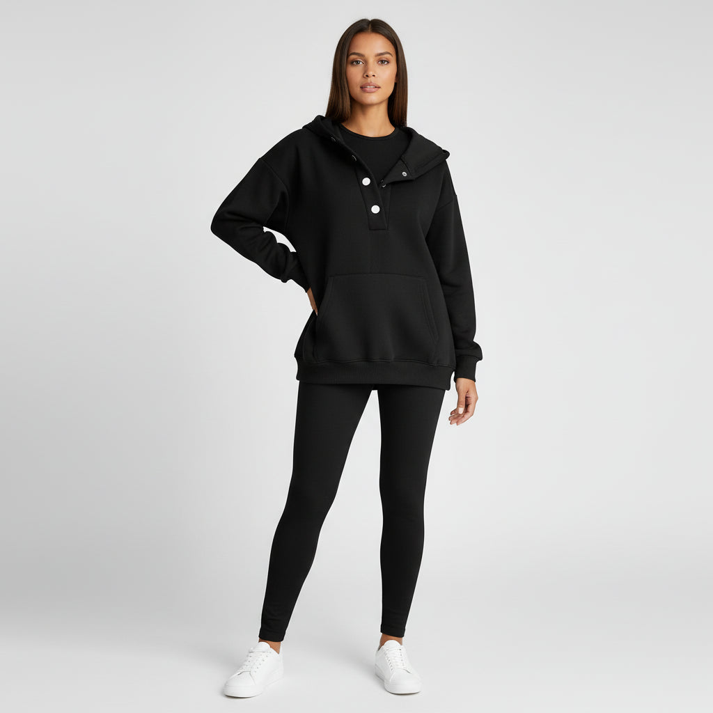 Ava | Women's Hooded Sweatshirt Set