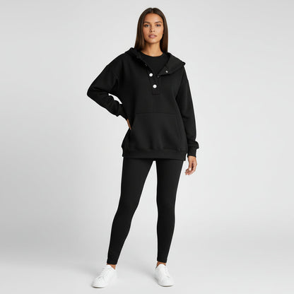 Ava | Women's Hooded Sweatshirt Set
