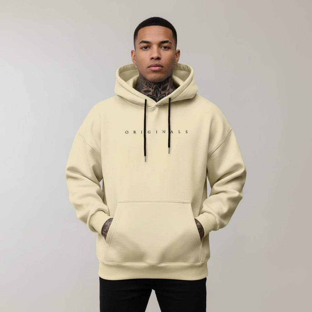 Men's Long Sleeve Hoodie Pullover - Fashinoza