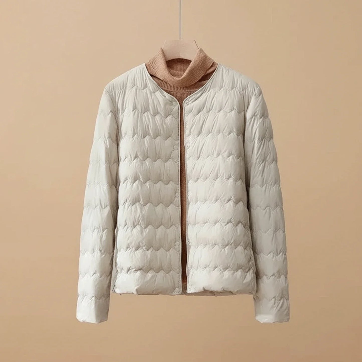 Women's Quilted Lightweight Jacket - Fashinoza