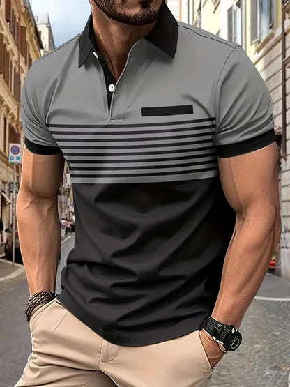 Men's Polo Shirt Cotton Casual Comfort Fit