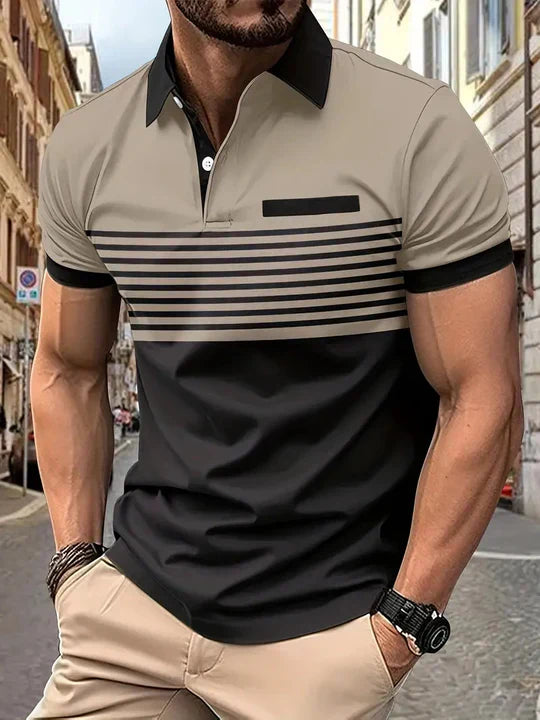Men's Polo Shirt Comfortable Classic Fit