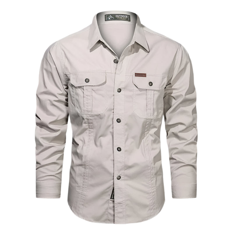 Raphael Men's Casual Button Down Shirt - Fashinoza
