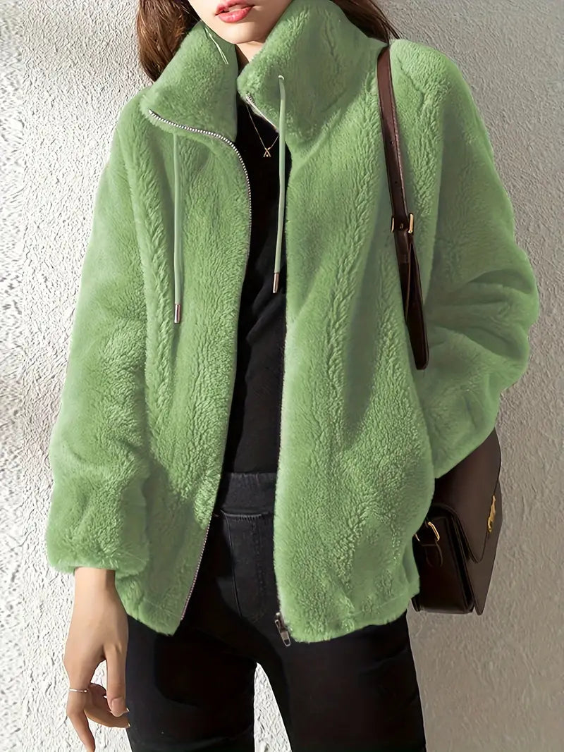 Image of Rebecca | Women's Zip-Up Casual Coat