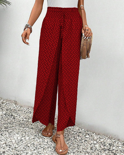 Vera Women's Wide Leg Trousers Relaxed Fit