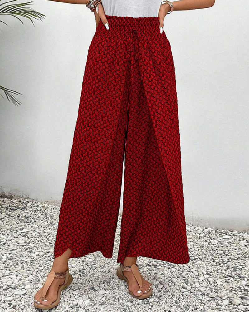 Vera Women's Wide Leg Trousers Relaxed Fit