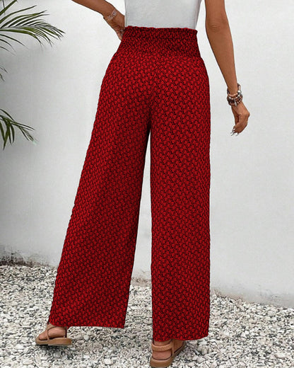 Vera Women's Wide Leg Trousers Relaxed Fit