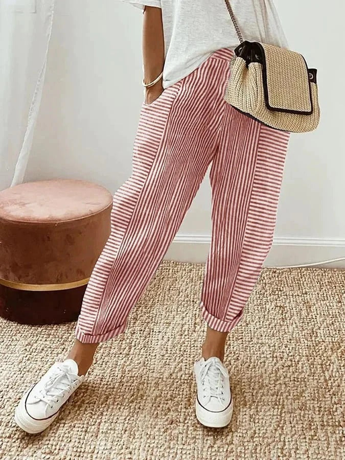 Women's Striped Pants