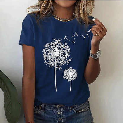 Image of Rhonda | Women's Graphic Crew Neck T-Shirt