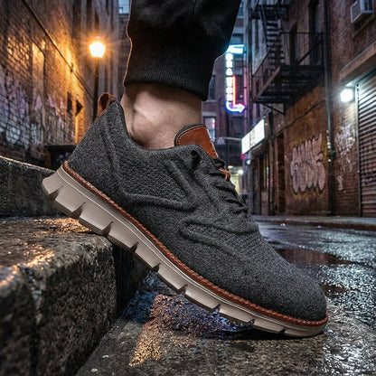 Image of Robin | Men's Lace-Up Wingtip Sneakers