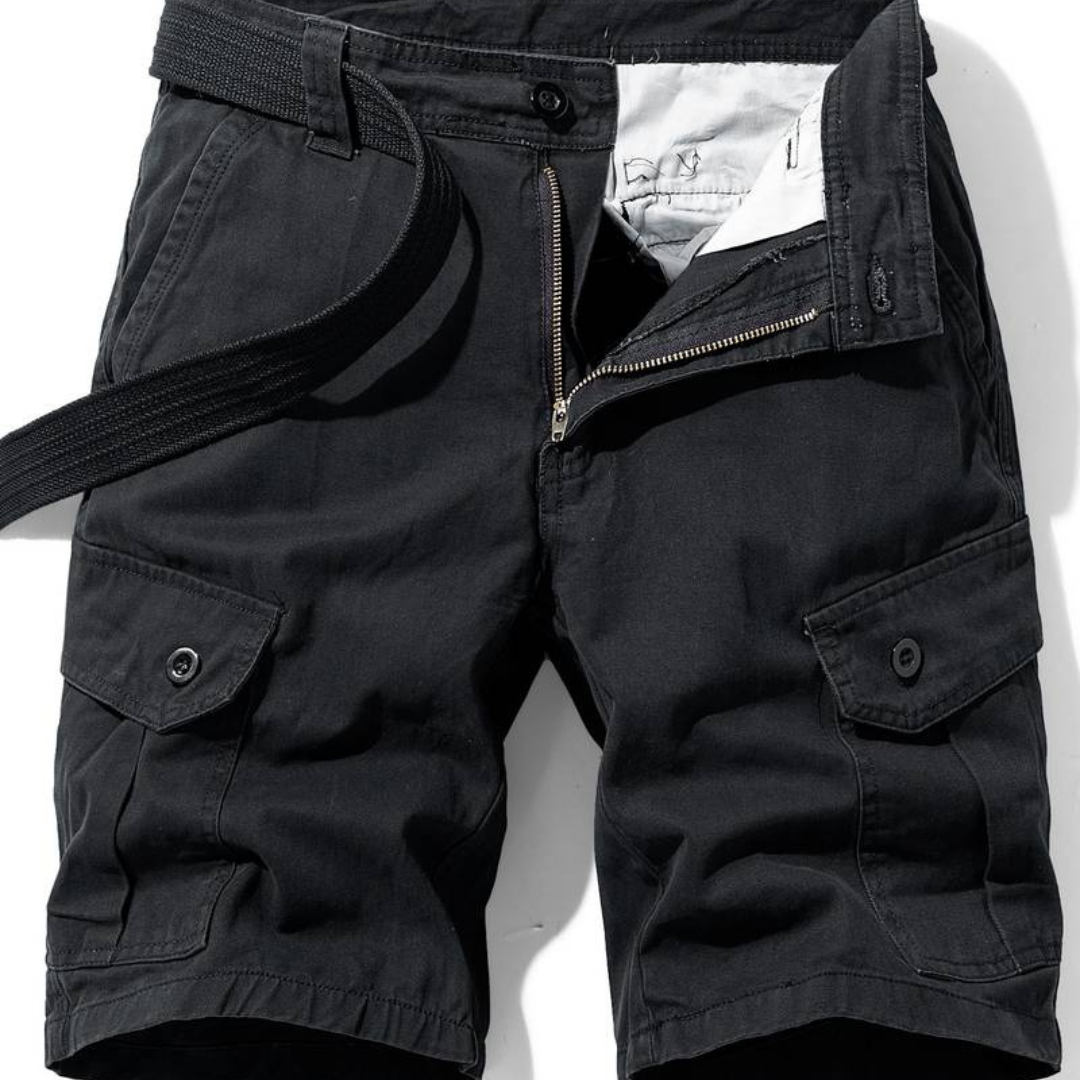 Men's Cargo Shorts Multi-Pocket Durable - Fashinoza
