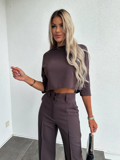 Elegant Women's Two Piece Lounge Set