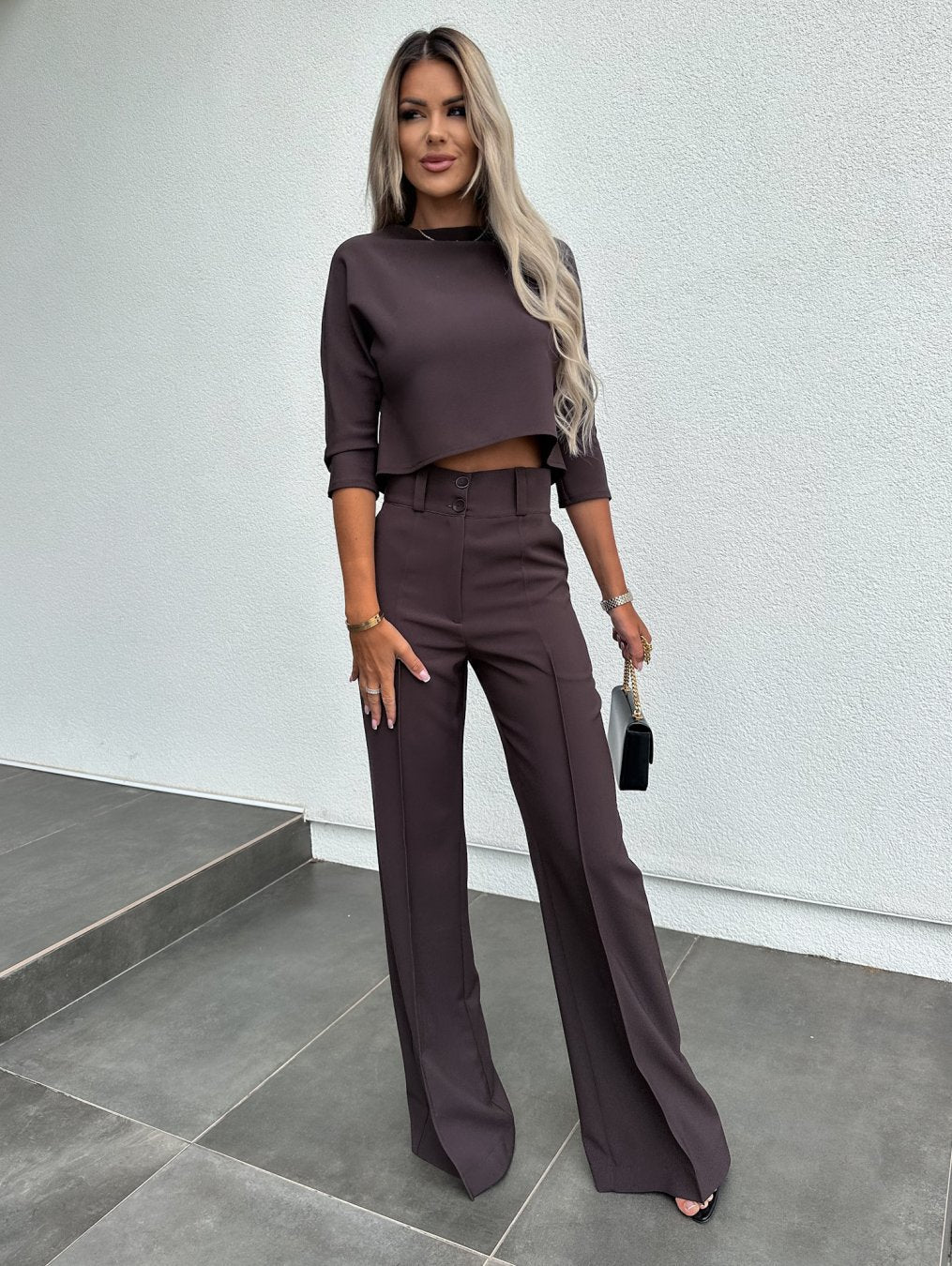 Elegant Women's Two Piece Lounge Set