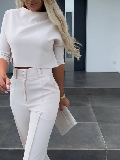 Elegant Women's Two Piece Lounge Set