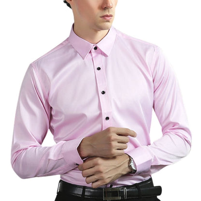 Men's Button Down Dress Shirt Cotton - Fashinoza