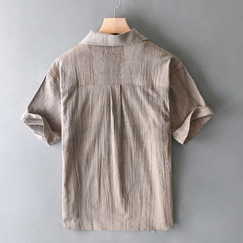 Image of Rory | Men's Camp Collar Short Sleeve Shirt