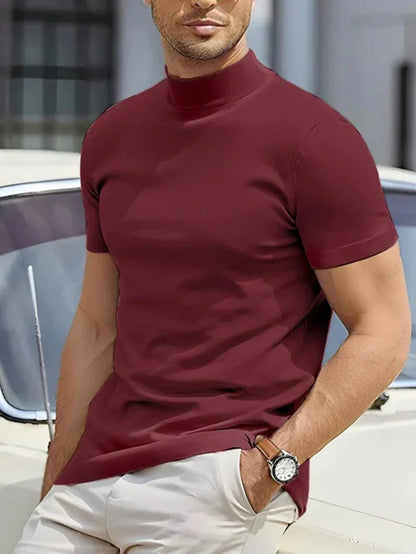 Men's Summer T-Shirt Cotton Casual