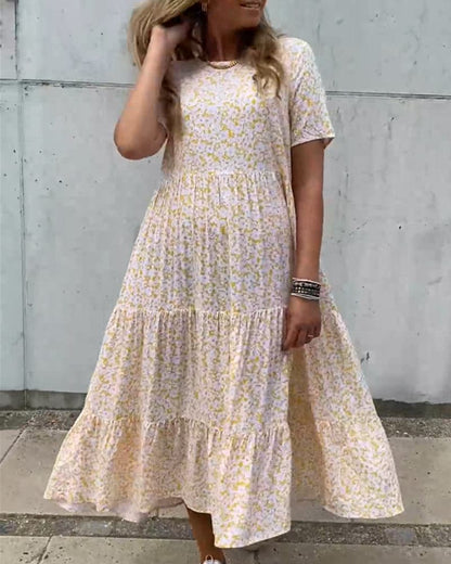 Image of Ruby | Women's Tiered Midi Dress